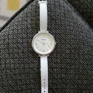 Fossil Heather Watch